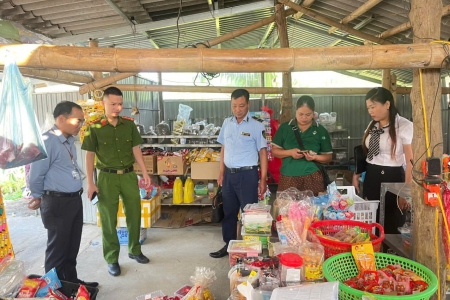 Kiểm soát nguồn gốc, chất lượng thực phẩm dịp Tết Trung thu tại xã Lâm Thượng