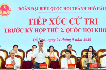 Nghiêm túc tiếp thu các ý kiến của cử tri, chỉ đạo xử lý đến cùng những vấn đề thuộc thẩm quyền