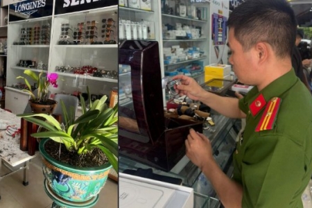Hải Phòng: Phạt 10 triệu đồng cơ sở bày bán kính Chanel và đồng hồ Rolex giả mạo nhãn hiệu