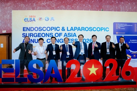 Dấu ấn Vinmec tại ELSA 2026: Kết nối tri thức quốc tế và cá thể hóa điều trị ngoại khoa tại Việt Nam