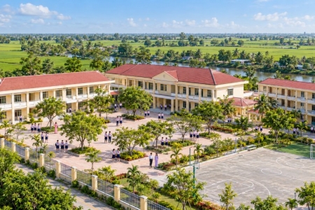 Đồng Tháp đặt mục tiêu 100% trường phổ thông đạt chuẩn quốc gia vào năm 2030