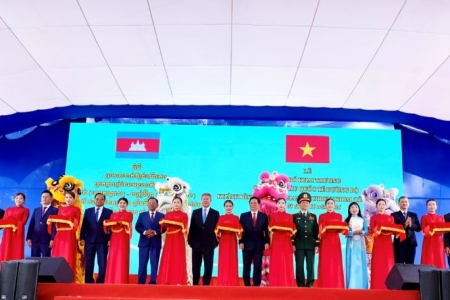 Khánh Bình - Chrey Thom lên cửa khẩu quốc tế, mở rộng giao thương Việt Nam - Campuchia