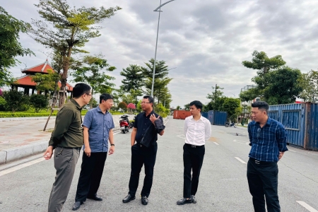 Hải Phòng: Kiểm tra tiến độ triển khai Tuyến phố thương mại, văn hóa và ẩm thực đêm khu vực số 53 Lạch Tray