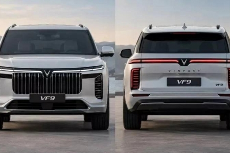 VinFast VF 9 thế hệ mới lộ diện, có thể thêm bản hybrid