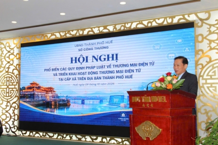 Huế: Triển khai hoạt động thương mại điện tử tại cấp xã