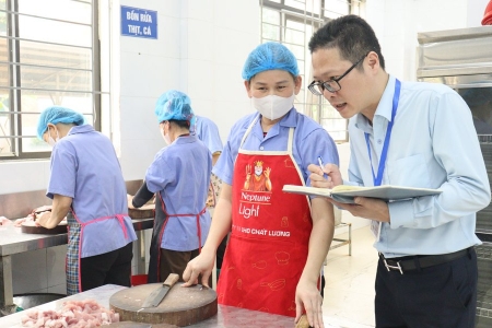 Bắc Ninh: Tổ chức giám sát an toàn thực phẩm tại các trường học