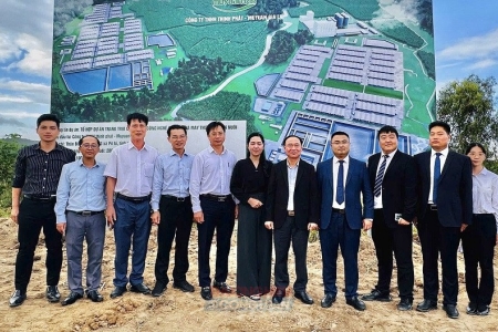 Gia Lai khởi công Dự án Tổ hợp chăn nuôi heo công nghệ cao 2 triệu con