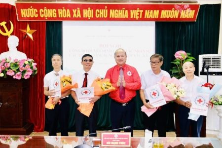 Hội Chữ thập đỏ thành phố Hải Phòng kiện toàn nhân sự các đơn vị trực thuộc sau sáp nhập