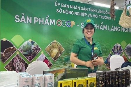 Lâm Đồng đưa thương hiệu nông sản xanh đến Hội chợ Làng nghề Việt Nam