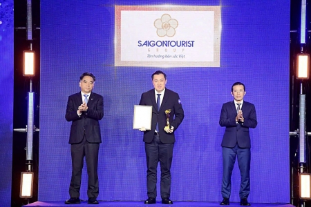Saigontourist Group được vinh danh Doanh nghiệp tiêu biểu và Thương hiệu Vàng TP.HCM 2026