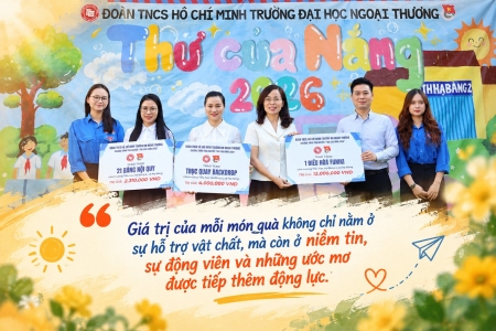 Thư của Nắng 2026 – Tô màu ấm: Lan tỏa yêu thương, tiếp sức ước mơ cho học sinh ngoại thành Hà Nội