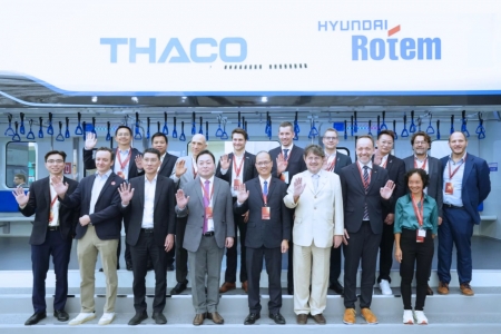 Dấu ấn THACO và Hyundai Rotem tại VRT&CON’ 2026