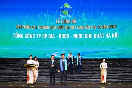 HABECO 8 lần liên tiếp được vinh danh Thương hiệu Quốc gia Việt Nam