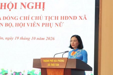Hải Phòng: Gặp gỡ, đối thoại với cán bộ, hội viên phụ nữ
