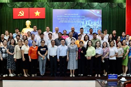 Sở Tư pháp TP.HCM phối hợp triển khai Luật Phát triển đô thị tại phường An Lạc