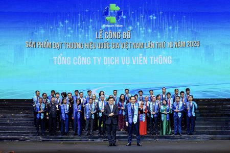 Ba dịch vụ của VNPT đạt Thương hiệu quốc gia Việt Nam năm 2026