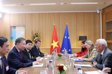 Thông cáo báo chí về chuyến thăm chính thức Liên minh châu Âu của Tổng Bí, Chủ tịch nước Tô Lâm