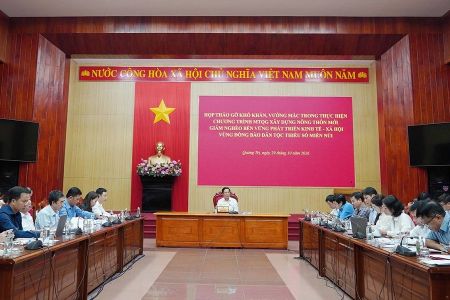 Quảng Trị: Quyết liệt tháo gỡ "nút thắt", đẩy nhanh giải ngân vốn các Chương trình mục tiêu Quốc gia