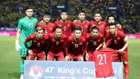 Đội tuyển Việt Nam vươn lên vị trí 96 trên bảng xếp hạng FIFA