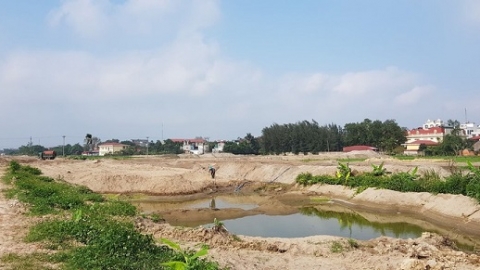 Hải Dương: Dự án Khu dân cư phía tây Nam Sách thi công chưa có giấy phép?