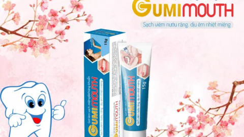 Viêm loét khoang miệng, nhiệt lưỡi, nhiệt miệng, nhiệt lợi, nhiệt miệng áp tơ đau xót không ăn uống được: Dùng ngay gel bôi thảo dược GUMIMOUTH