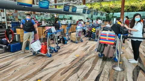 Đưa hơn 300 công dân Việt Nam từ Singapore về nước an toàn