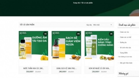 Công ty TNHH Thiên nhiên và Hữu cơ ONA Global quảng cáo mỹ phẩm có công dụng như thuốc?