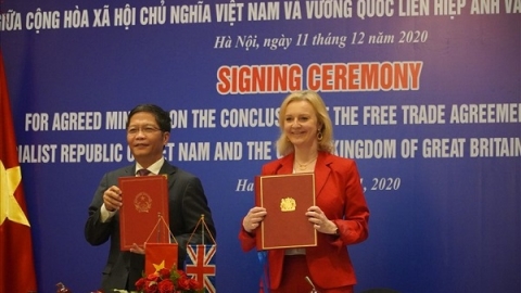 Hiệp định FTA giữa Việt Nam – Anh đã chính thức được kí kết