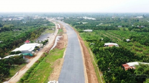 Đẩy nhanh tiến độ thi công cao tốc Trung Lương – Mỹ Thuận phục vụ dịp Tết Nguyên đán 2021