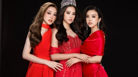 Tiểu Vy, Phương Nga chụp bộ ảnh khởi động Hoa hậu Việt Nam 2020