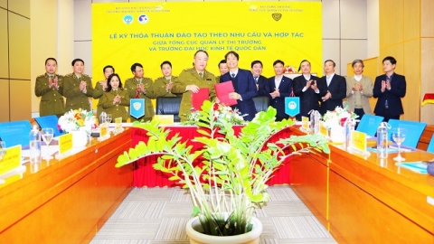 Hợp tác đào tạo Đại học lực lượng Quản lý thị trường