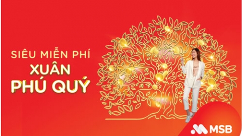 MSB mang đến “Cơn mưa lộc xuân phú quý” dịp Tết Tân Sửu 2021