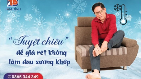 Cách để giá rét không “làm phiền” xương khớp