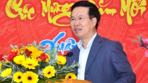 Quảng Ngãi: Ông Võ Văn Thưởng thăm chúc Tết Tân sửu 2021