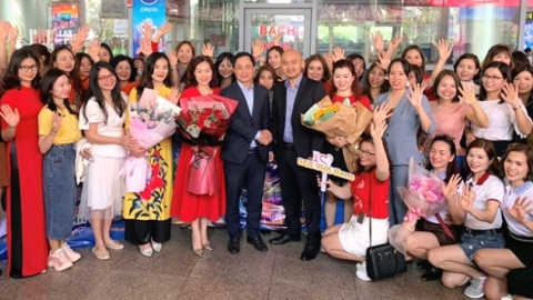 Đà Nẵng: Đón đoàn 700 khách du lịch đến từ Thủ đô Hà Nội