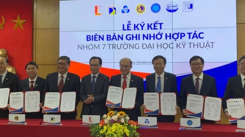 7 trường đại học kỹ thuật ký kết hợp tác toàn diện