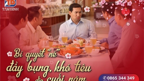 Cuối năm "tiễn" khó tiêu ra cửa, "đón" sức khỏe vào nhà