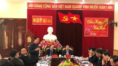 Thiệu Hóa, Thanh Hóa: Phấn đấu đạt chuẩn nông thôn mới trong năm 2021