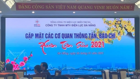 Điện Lực Đà Nẵng: Tổ chức gặp mặt báo chí đầu năm mới Tân Sửu 2021.