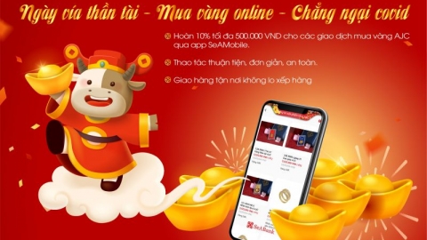 Cùng SeABank đón “Thần Tài đến nhà, nhận lộc Xuân sang”