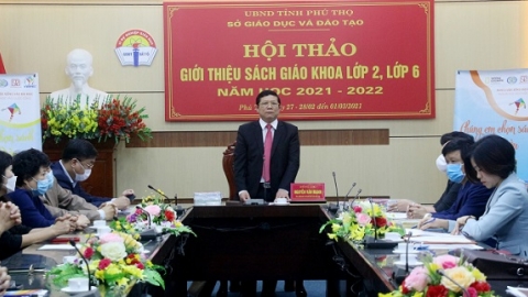 Phú Thọ: Giới thiệu sách giáo khoa lớp 2, lớp 6 theo Chương trình Giáo dục phổ thông mới