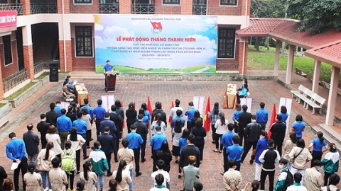 Đoàn Khối các cơ quan tỉnh Phú Thọ phát động Tháng Thanh niên năm 2021