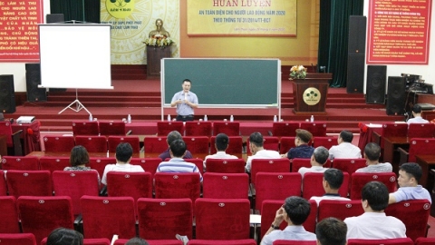 Những đổi mới sáng tạo trong công tác an toàn, vệ sinh lao động, phòng chống cháy nổ