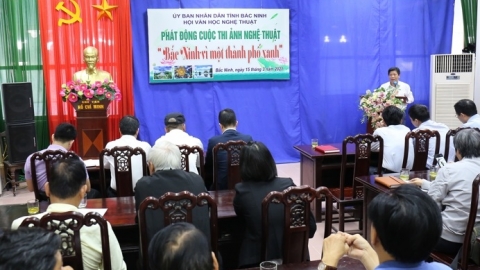Phát động cuộc thi ảnh nghệ thuật “Bắc Ninh vì một thành phố xanh”