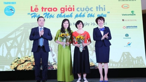 Trao giải cuộc thi "Hà Nội thành phố tôi yêu"