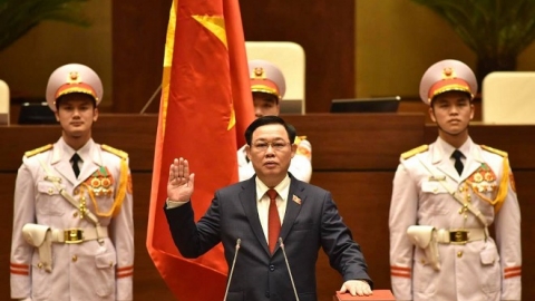 Đồng chí Vương Đình Huệ tuyên thệ nhậm chức Chủ tịch Quốc hội
