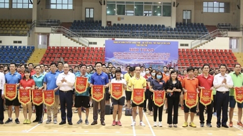 Phú Thọ: Khai mạc Hội thao Đảng ủy Khối các cơ quan tỉnh năm 2021
