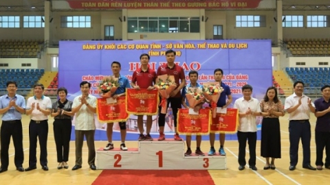 Phú Thọ: Bế mạc Hội thao Đảng ủy Khối các cơ quan tỉnh năm 2021