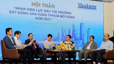 Hội thảo "Nhận diện lực đẩy phát triển thị trường bất động sản vùng TP. HCM mở rộng năm 2021”
