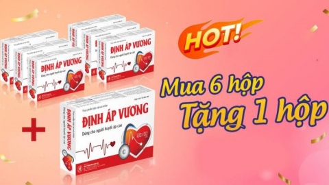 Đẩy lùi bệnh cao huyết áp nhờ sử dụng sản phẩm thảo dược Định Áp Vương